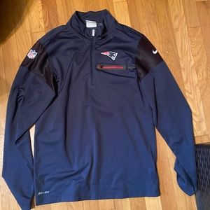 Men’s Nike 1/4 zip PATRIOTS